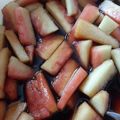 カクヨ's cooksnap of when they made スイカの皮で漬物.
