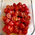 ●紅一点ママ's cooksnap of when they made ミニトマトのガーリック炒め.