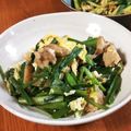 低カロ探検隊's cooksnap of when they made ニラとお麩のふんわり玉子とじ.