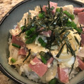 saki1010's cooksnap of when they made スパム®の友だち丼（卵とじ丼）.