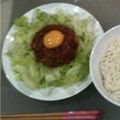 y00x's cooksnap of when they made おうちで居酒屋メニュー★まぐろのユッケ.