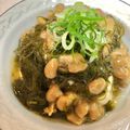 ムーヒツジ's cooksnap of when they made 冷奴☆めかぶ納豆のせ.