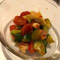 Amerixx's cooksnap of when they made クセになる！タコとプチトマトの甘辛キムチ.