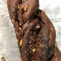 yu921's cooksnap of when they made まるでケーキ★ＨＢでチョコ＆くるみパン.