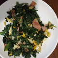 クックF1WV1Z☆'s cooksnap of when they made ほうれん草と卵とベーコンのバター炒め.