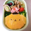 Chaaa_room's cooksnap of when they made ＊ポムポムプリンのオムライス弁当＊.