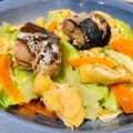 わか★'s cooksnap of when they made レンジで簡単！鯖缶とキャベツのレンジ煮.