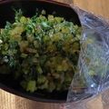 no1642's cooksnap of when they made 美しすぎるカブの葉の、美味しすぎる油炒め.