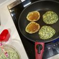 にくはち's cooksnap of when they made ほうれん草とバナナのホットケーキ.