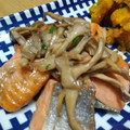 love385's cooksnap of when they made 鮭ときのこの簡単ガーリックバター醤油炒め.
