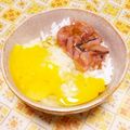 hitomi♪＊'s cooksnap of when they made 絶品塩辛卵かけご飯❤見た目よりおいしいよ.