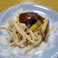 ねこのおかあさん☆'s cooksnap of when they made 爽やかな辛さ☆茄子ともやしの辛子酢和え.