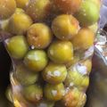 yusikko's cooksnap of when they made 減塩梅干しの作り方.