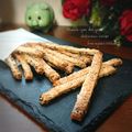 inyako's cooksnap of when they made 簡単☆黒ごまスティックパイ.