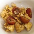 鶏ガラ0529's cooksnap of when they made ☆簡単☆ふわふわ卵とトマトの炒め物.