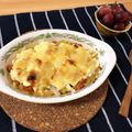 クック7YH7SY☆'s cooksnap of when they made 簡単‼️豆腐の味噌マヨグラタン.