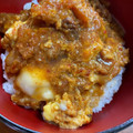 あやママ99's cooksnap of when they made もつ煮の卵とじ丼.