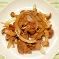 ほあちん's cooksnap of when they made 豚肉ときのこのさっぱり炒め.