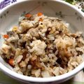 キュウ0815's cooksnap of when they made めんつゆで簡単 炊き込みご飯.