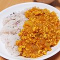 おか～さん's cooksnap of when they made インド人シェフ直伝カレー粉でキーマカレー.