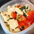 aaikoo's cooksnap of when they made 鶏胸肉とトマトの塩麹炒め♪♪.