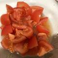 みりん調味料's cooksnap of when they made トマトのしそマリネ.