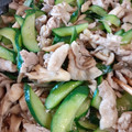 あいあいママさん's cooksnap of when they made 胡瓜と豚こまの中華炒め.