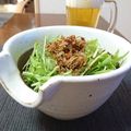 ダイナマイト漆黒's cooksnap of when they made ＊カリカリじゃこ＆にんにくの和風サラダ＊.