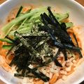 れいコロ's cooksnap of when they made コチュジャンうどん.