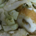 ma___111's cooksnap of when they made 春キャベツとちくわの簡単カレー炒め.