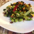 きみきみきみみ's cooksnap of when they made チャードとコーンのシンプル炒め.