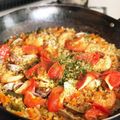 kine猫's cooksnap of when they made 真鯛のパエリヤ（簡単フライパン）.
