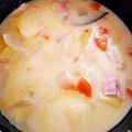 ゆゆ02's cooksnap of when they made 我が家の絶品クラムチャウダー♡パスタにも.