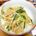 クックALPL8Z☆'s cooksnap of when they made 水菜とハムの炒め物.