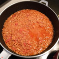 みきおりん's cooksnap of when they made お父さんの「手作りミートソース」.
