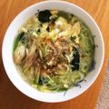 caruga's cooksnap of when they made ミョウガとネギのあったか素麺.