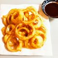 ミッキーこむぎ's cooksnap of when they made 簡単オニオンリング.