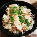 ゆこPIN's cooksnap of when they made 鮭ときのこの炊き込みご飯.