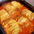 ママハナ8's cooksnap of when they made トマト缶で簡単ロールキャベツ.