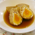 youtapapa's cooksnap of when they made 簡単♪油揚げと卵の巾着煮.
