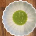 うさまる．'s cooksnap of when they made ♡離乳食♡そらまめペースト【初期】.