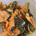 クックK0EAD7☆'s cooksnap of when they made 簡単！ほうれん草とベーコンの炒め物.