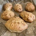 双子ボーイズのママ☆'s cooksnap of when they made HB　コッペパン.