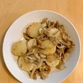 aewea's cooksnap of when they made 薬膳/簡単まいたけと長いもソテー.