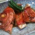 ★みさきんぐ★'s cooksnap of when they made 金目鯛の煮付け.