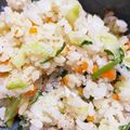 あたむ❤189's cooksnap of when they made クセになる♡梅パクチー炒飯.