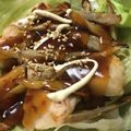 クックM6DK2O☆'s cooksnap of when they made パリパリごぼうと鶏のとろみ南蛮.