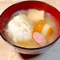 ふたごママちゃん's cooksnap of when they made 朝食に♪栄養満点具だくさんみそ汁.