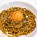さと★いも's cooksnap of when they made 一人ランチに♪残りカレーでカルボナーラ.