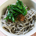 こまるのこ's cooksnap of when they made ツナつゆで旨！オクラと海苔の梅わさび蕎麦.